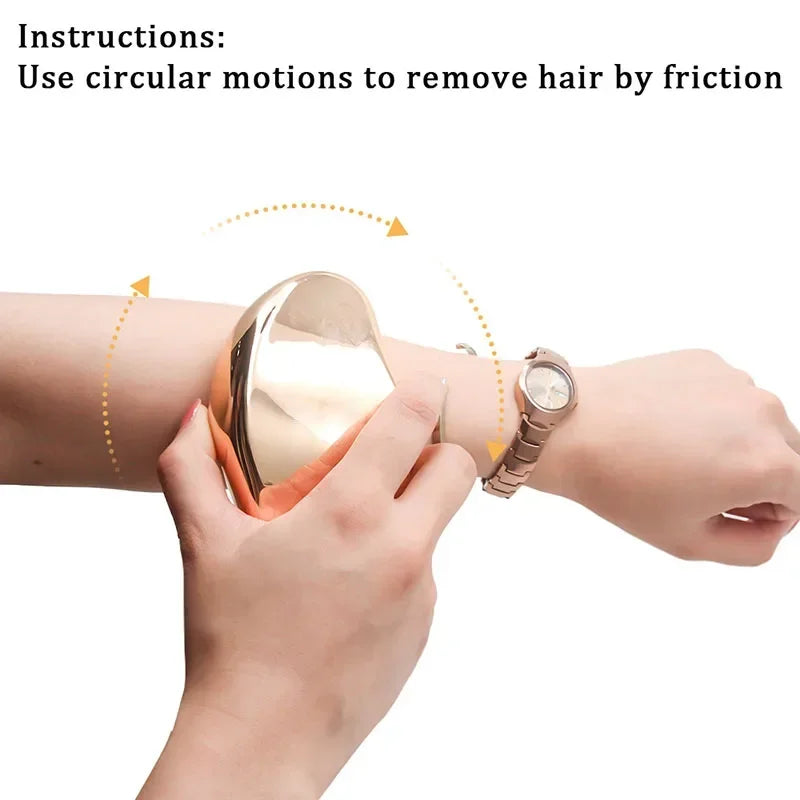 Depilatory Hair Eraser Depilator Arms Leg Hair Nano Painless Crystal Epilator  Physical Professional Safe Depilator Hair Eraser