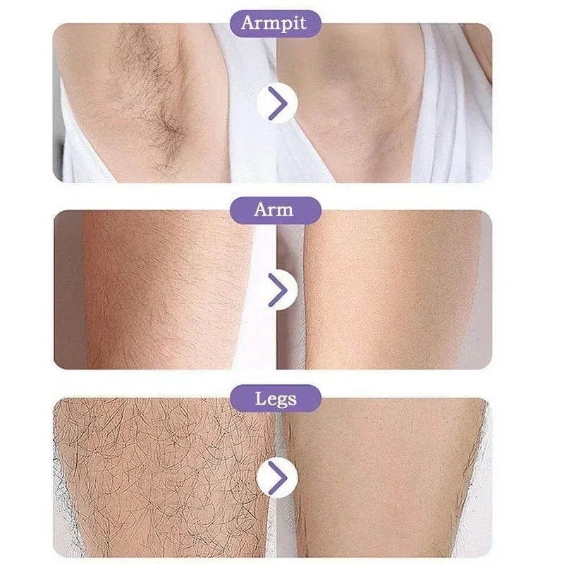 Depilatory Hair Eraser Depilator Arms Leg Hair Nano Painless Crystal Epilator  Physical Professional Safe Depilator Hair Eraser