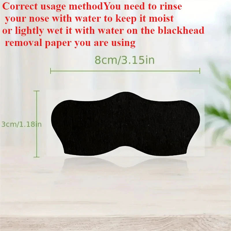 50/100PCS Unisex Blackhead Remove Mask Nasal Strips Shrink Cleansing Pore Nose Black Head Remove Stickers Skin Care Mask Patch