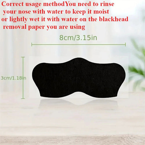 50/100PCS Unisex Blackhead Remove Mask Nasal Strips Shrink Cleansing Pore Nose Black Head Remove Stickers Skin Care Mask Patch